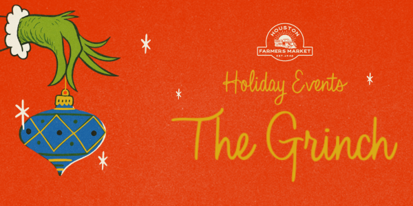 The Grinch at the Houston Farmers Market